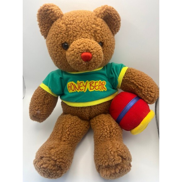 Vintage Honey Bear Teddy - Picture 1 of 5